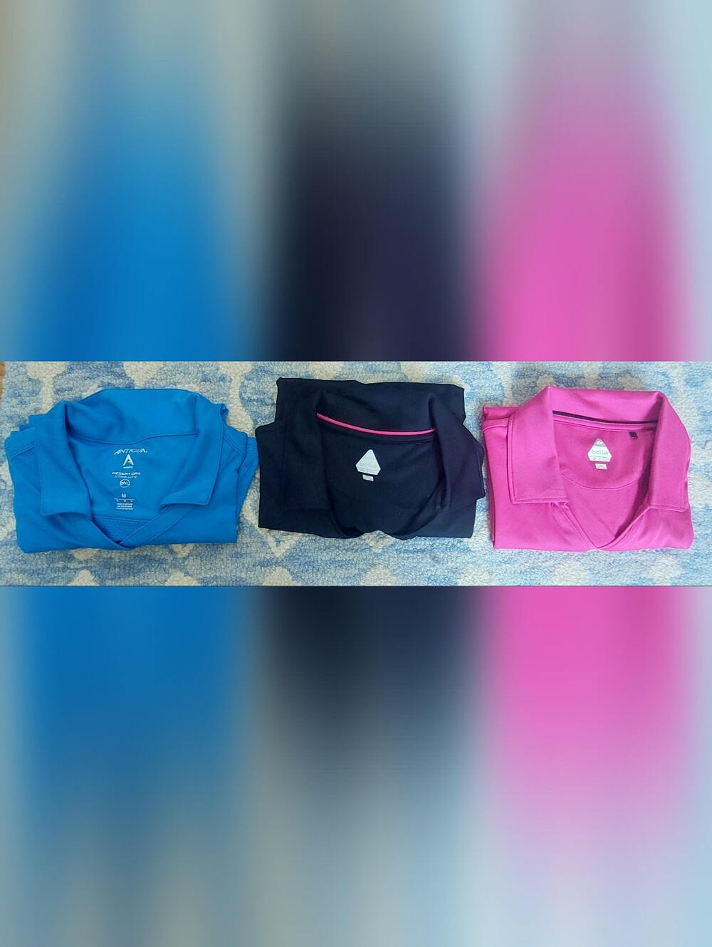 Various Collared Short Sleeved Athletic Shirts - XS, S, M - Picture 3 of 3
